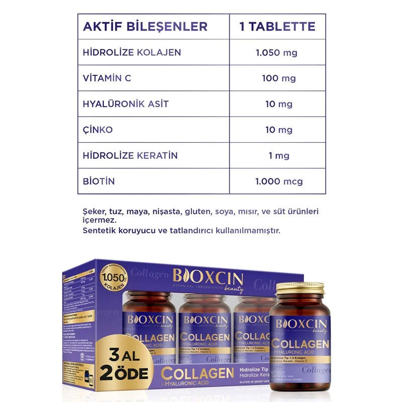 Bioxcin Beauty Kollagen Tabletten