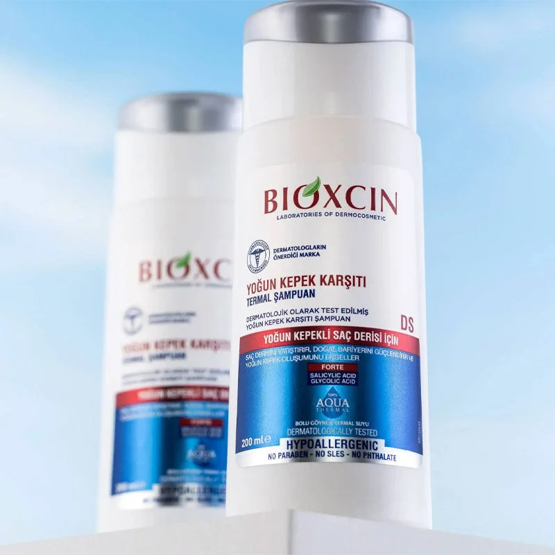 Bioxcin Aqua Thermal Anti-dandruff Shampoo Set 200 ml + 300 ml