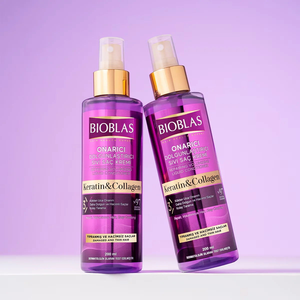 Bioblas Collagen & Keratin Liquid Hair Conditioner 200 ml