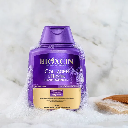 Bioxcin Collagen Biotin Anti Hair Loss Shampoo 300 ml - Buy 3, Pay 2