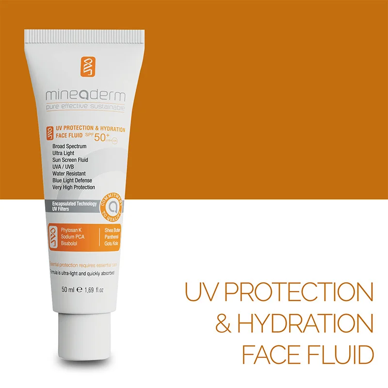 Mineaderm Uv Protection &amp; Hydration Face Fluid Spf50+ 50 ml