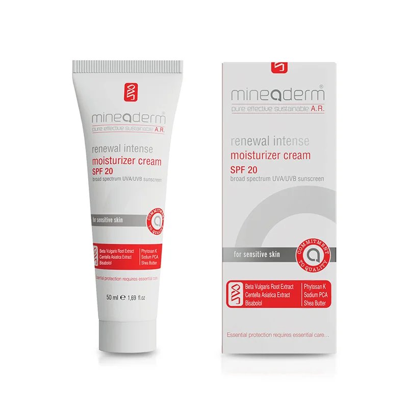 Mineaderm Renewal Intense Moisturizer Cream Spf20 50 ml