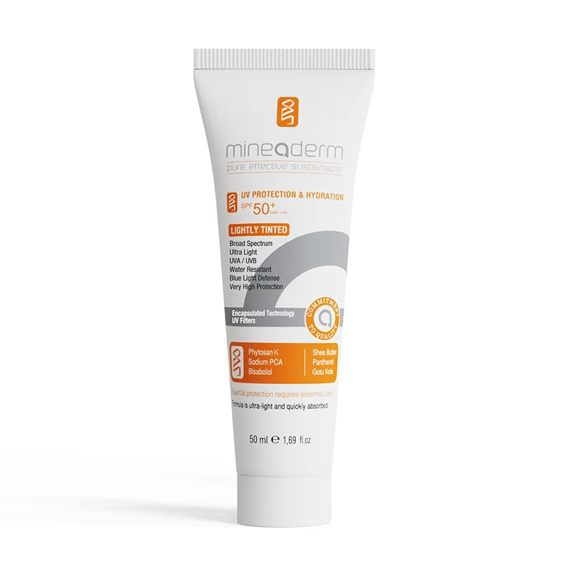 Mineaderm Uv Protection & Hydration Lightly Tinted Spf50+ 50 ml