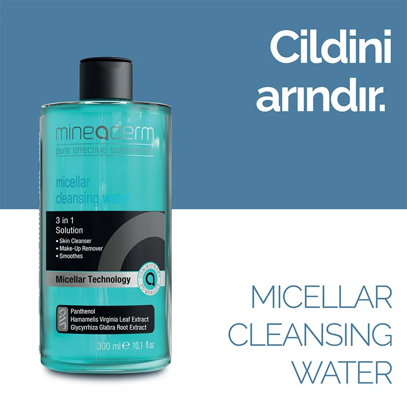 Mineaderm Mizellen-Reinigungswasser 300ml