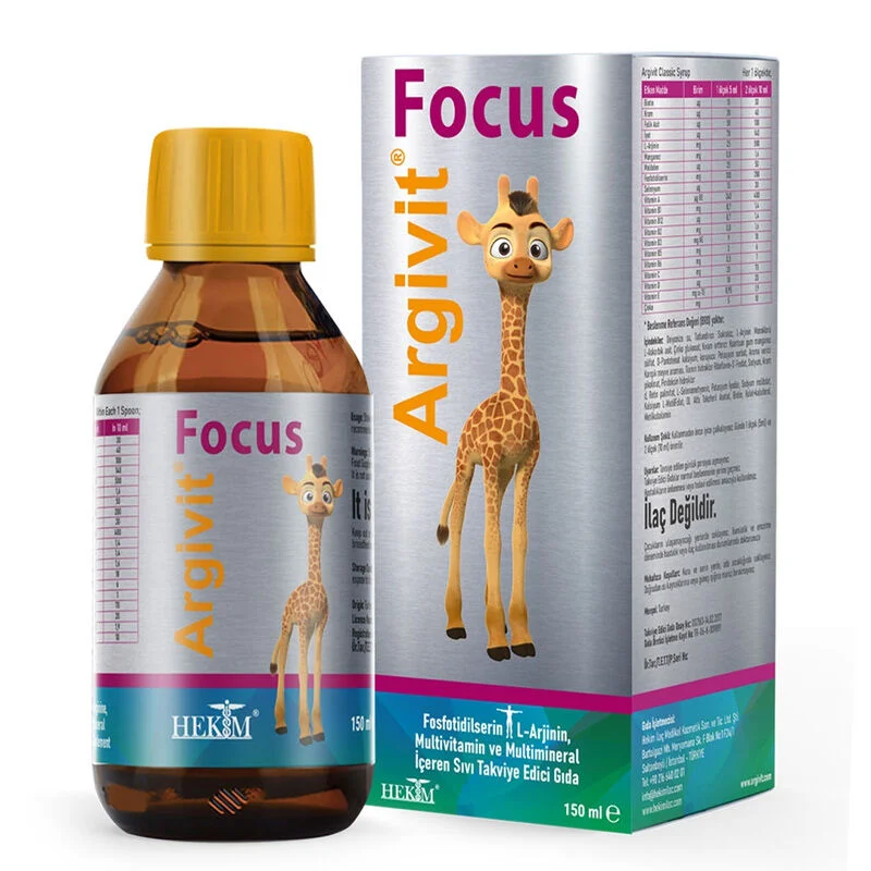Argivit Focus Multivitamin Syrup 150 ml