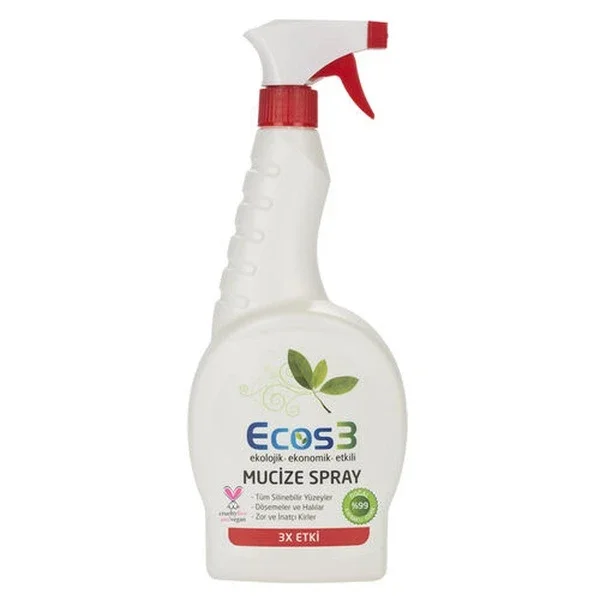 Ecos3 Eco-Friendly All-Purpose Cleaning Spray 750ml
