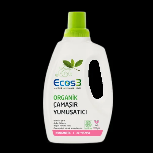 Ecos3 Ultra Concentrated Plant-Based Fabric Softener 750ml