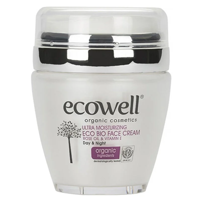 Ecowell Diamond Series Ultra Moisturizing Eco Bio Face Care Cream 50 ml
