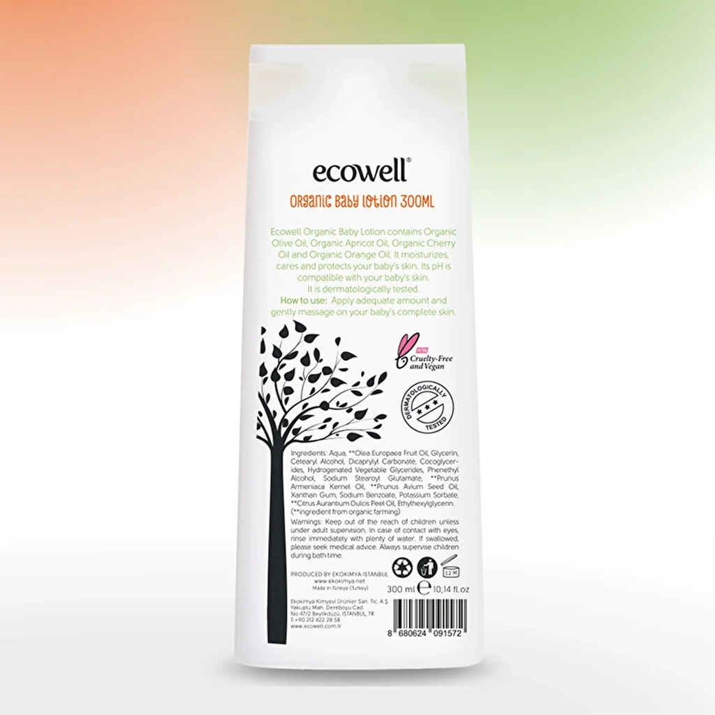 Ecowell Baby Lotion 300 ml