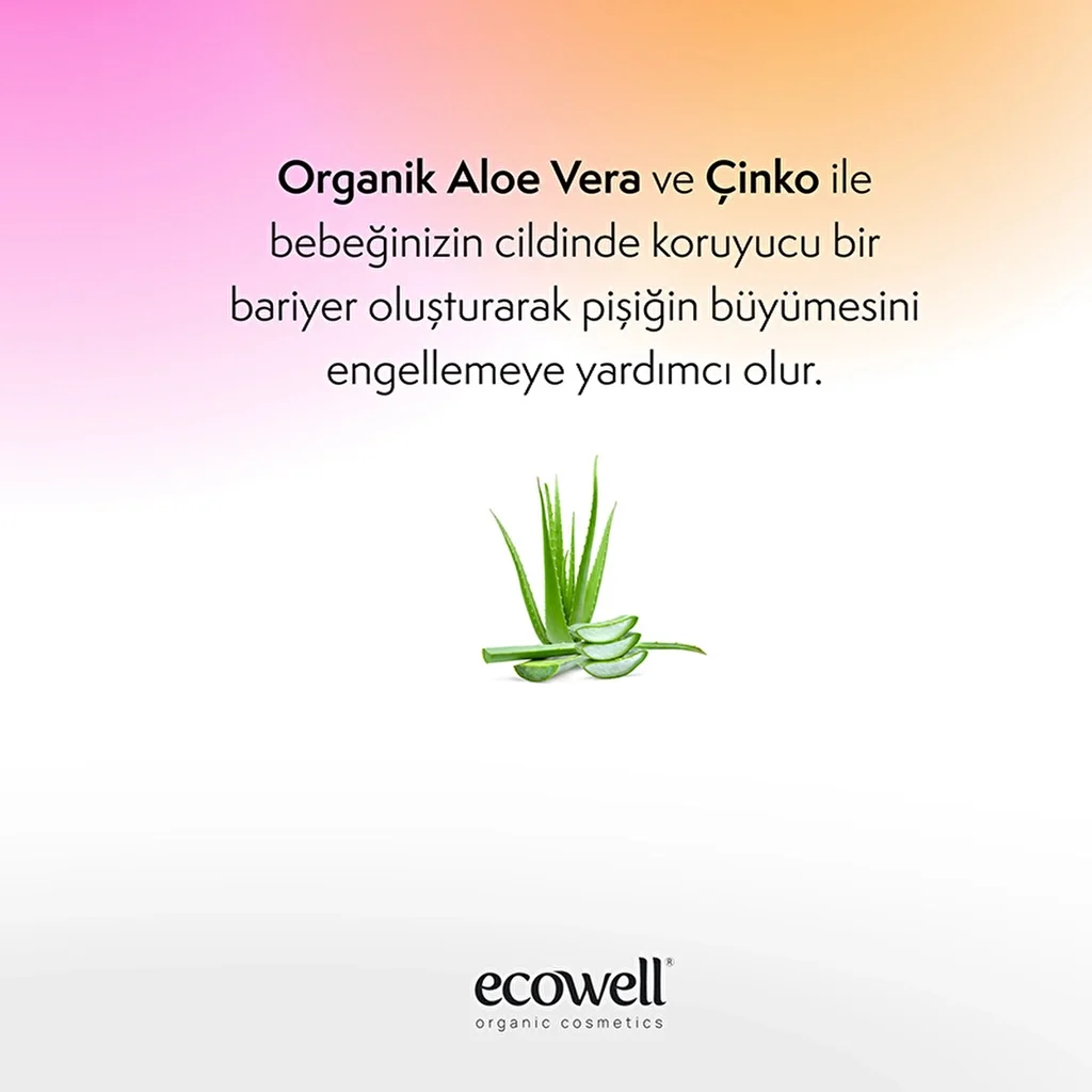 Ecowell Organic Cloth Care Cream 110 gr