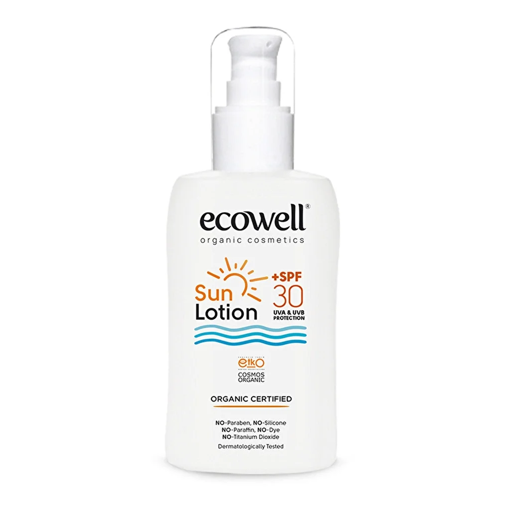 Ecowell Organic Sun Lotion Spf 30 150 ml