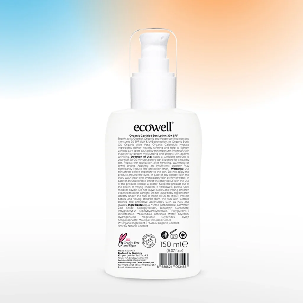 Ecowell Bio Sonnenlotion LSF 30 - 150ml