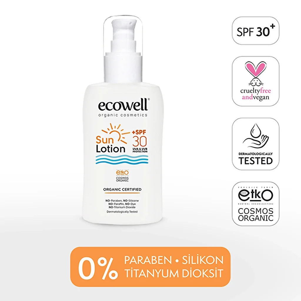 Ecowell Bio Sonnenlotion LSF 30 - 150ml