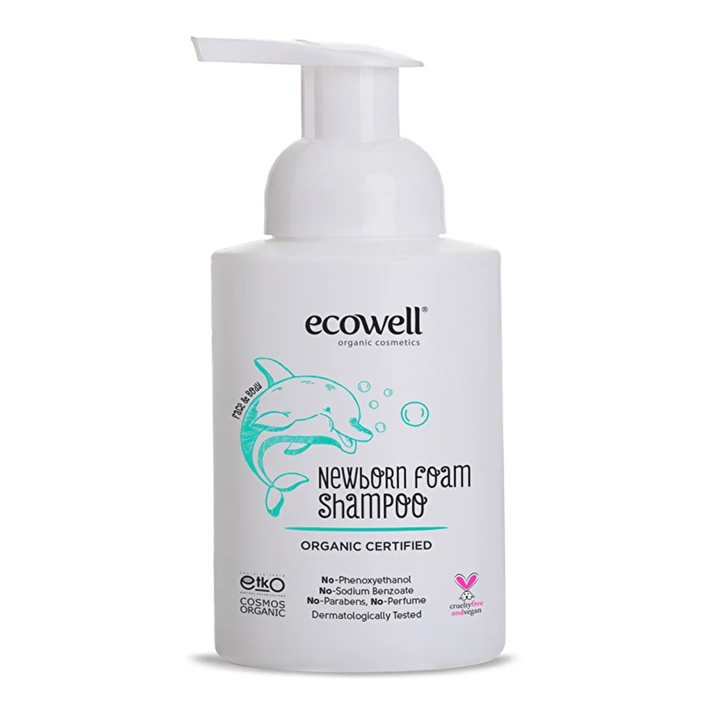 Ecowell Neugeborenen Schaumshampoo 300ml