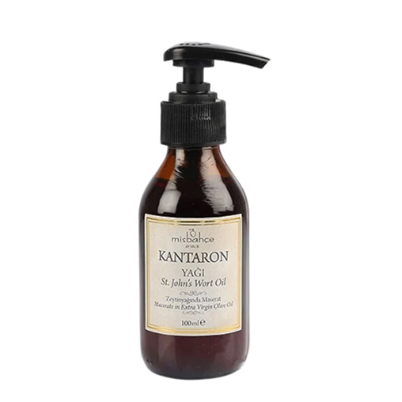 Misbahçe St. John's Wort Oil 100ml - Natural Herbal Remedy