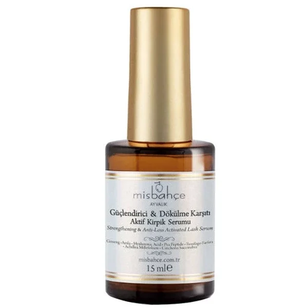 Misbahçe Strengthening And Anti-loss Active Eyelash Serum 15 ml