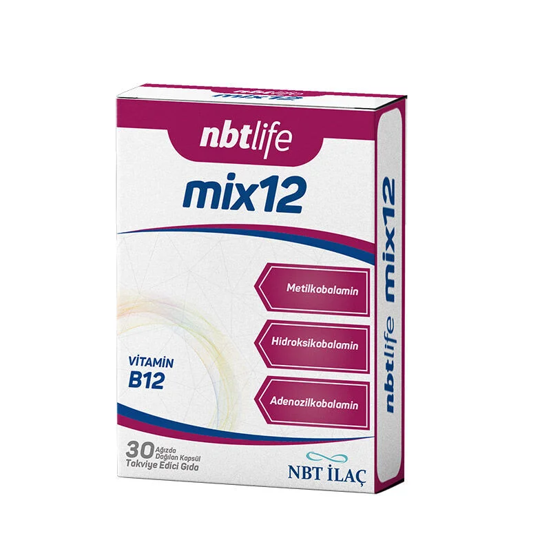 NBT Life Mix 12 supplementary Food 30 capsules