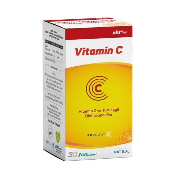 NBT Life Vitamin C Supplementary Food 30 capsules