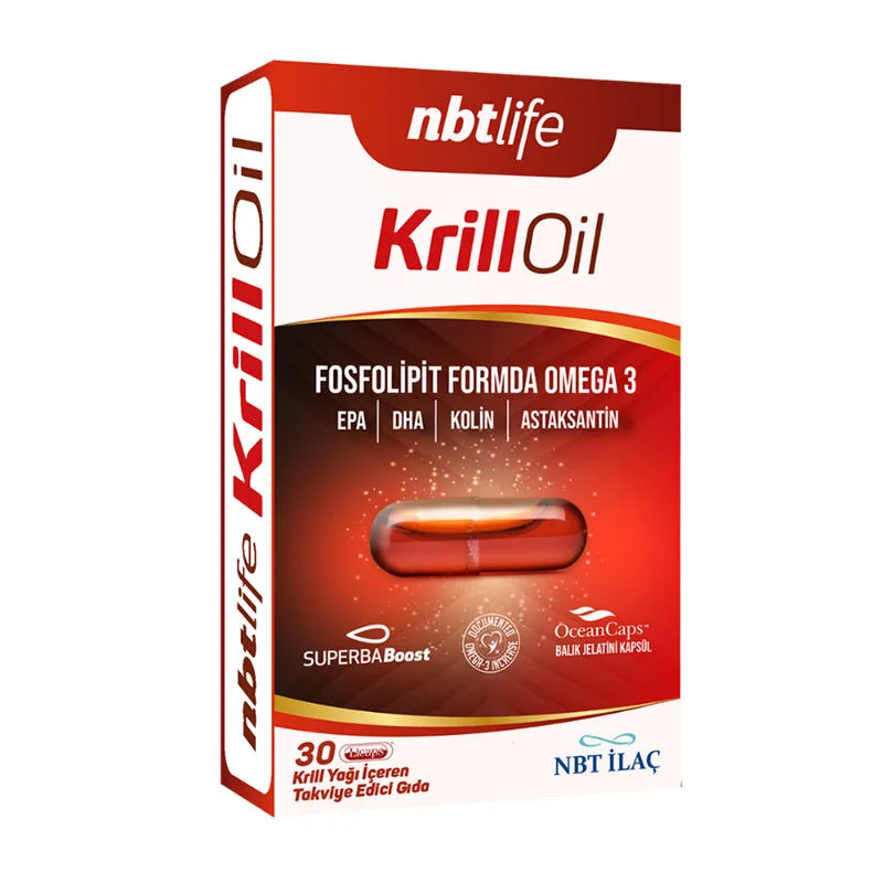 NBT Life Krill Oil Supplementary Food 30 capsules