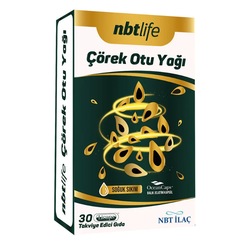 Масло черного тмина Nbt Life 30 капсул