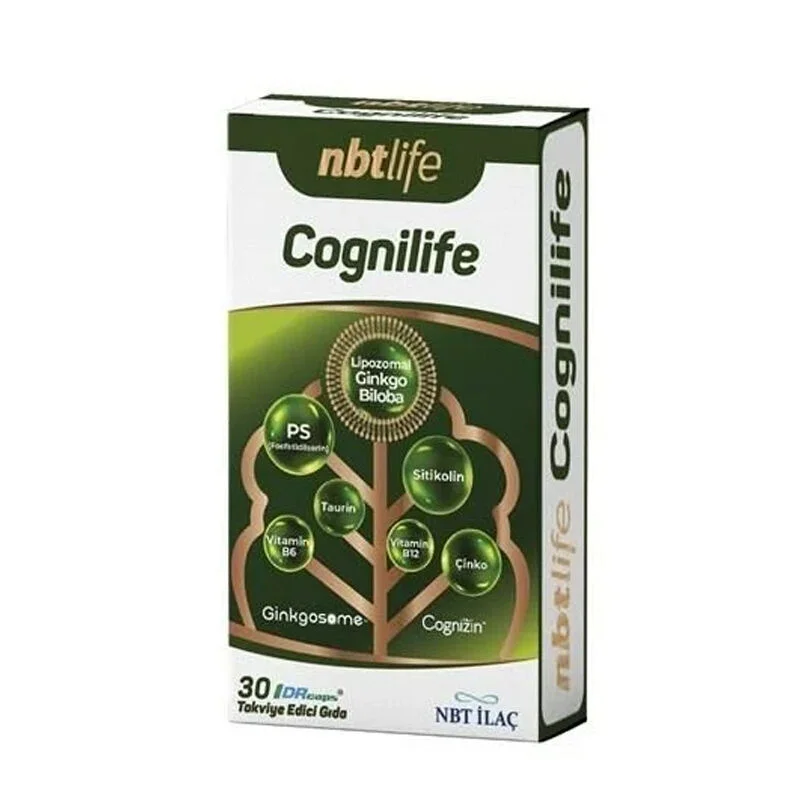 NBT Life Cognilife Food Supplement 30 capsules