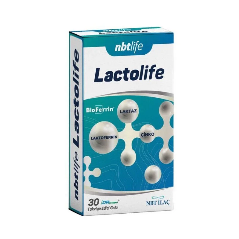 NBT Life Lactolife Food Supplement 30 capsules