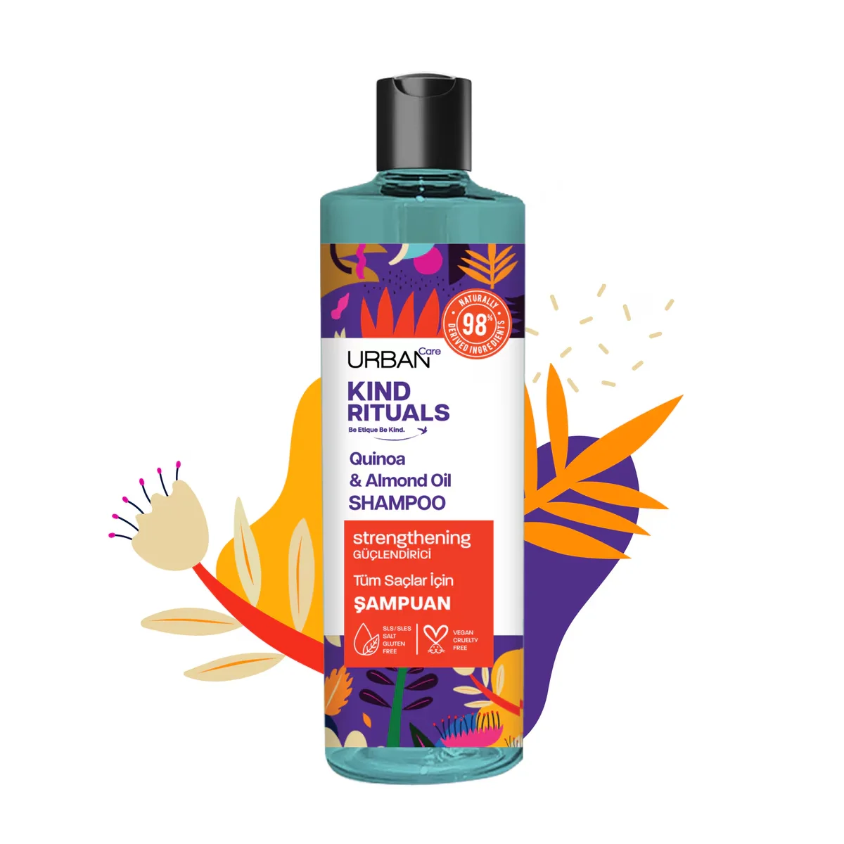 Urban Care Kind Rituals Shampoo Quinoa&almond 400 ml