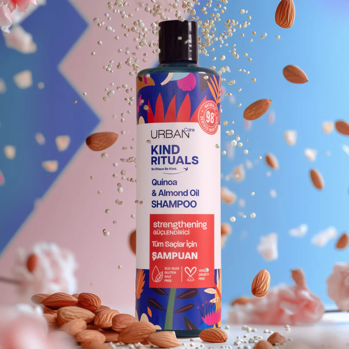 Urban Care Kind Rituals Shampoo Quinoa&almond 400 ml