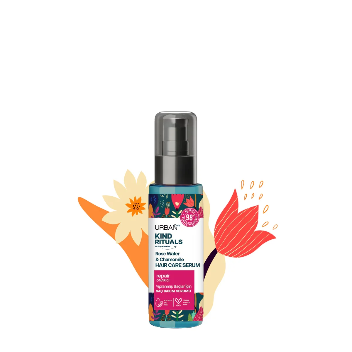 Urban Care Kind Rituals Haarserum Rosenwasser 100 ml