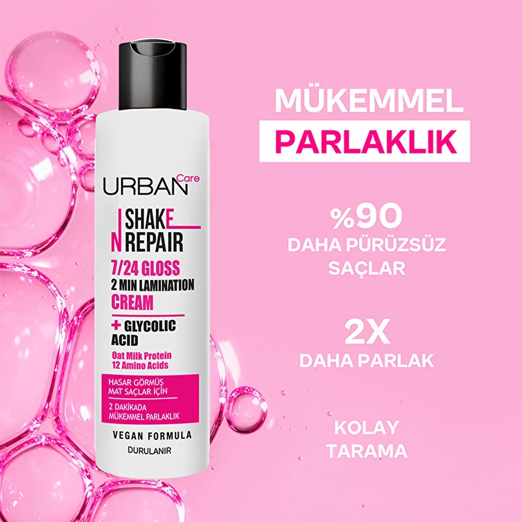 Urban Care Shake &amp; Repair Conditioner 200ml - Glossy Shine