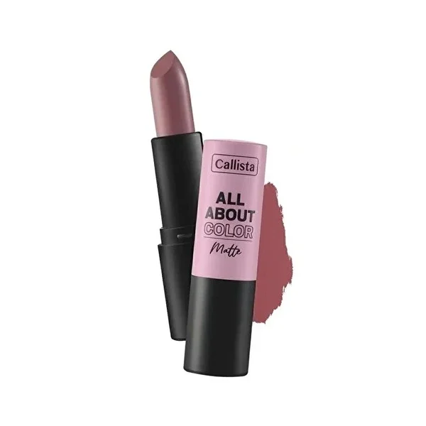 Callista All About Color Lipstick Matte Look Lipstick No: 503 Table For Two Pink 1 pcs