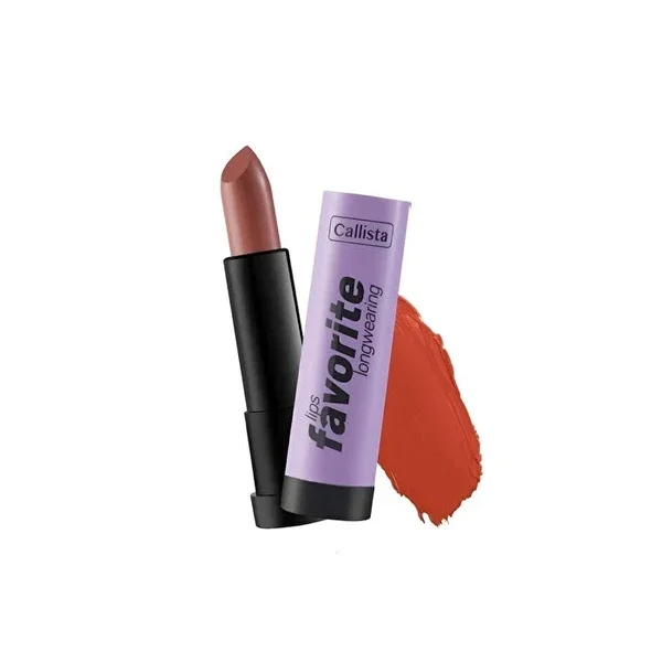 Callista Lips Favorite Longwearing Lipstick Lipstick 306 Here Kitty Kitty 306 Here Kitty Kitty Brown 1 Pc