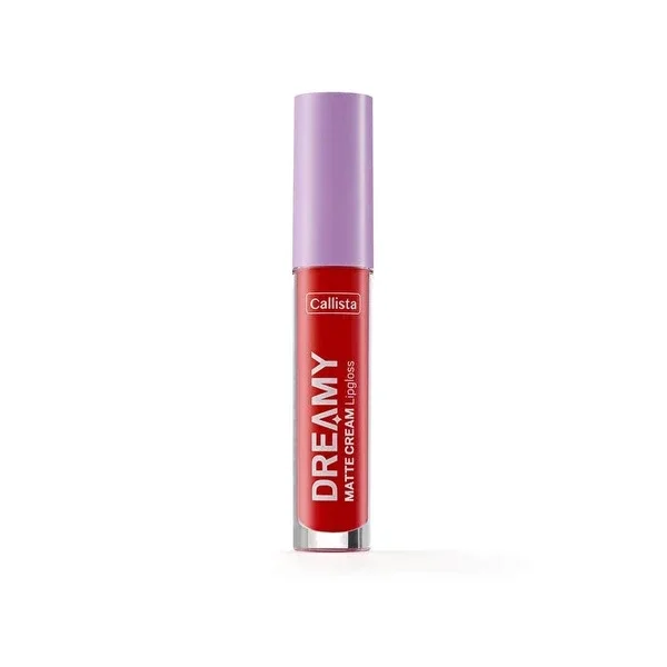 Callista Dreamy Matte Cream Matte Look Lipgloss No: 204 Red 1 pcs