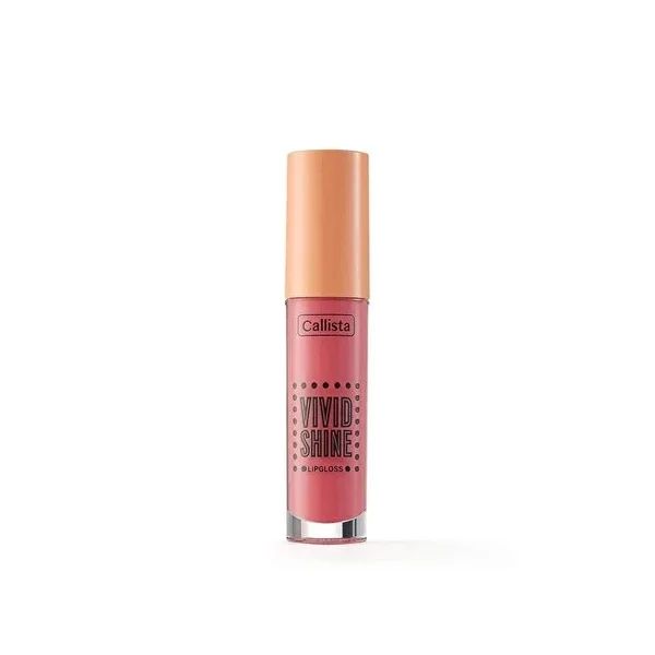 Callista Vivid Shine Lipgloss Moisturizing Lip Gloss 103 Sugarland Berry Pink 1 pcs