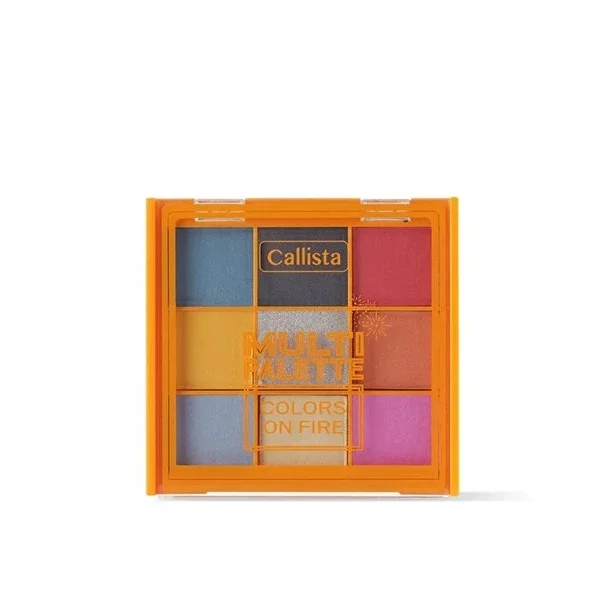 Callista Multi Palette Eyeshadow Eyeshadow Palette 101 Colors On Fire 1 pcs