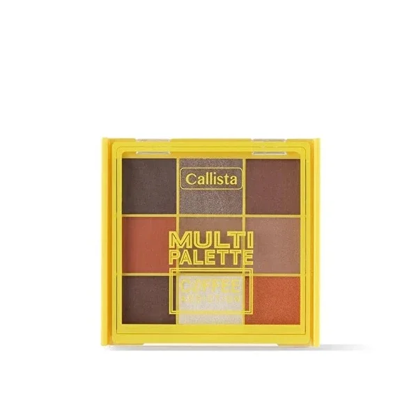 Callista Multi Palette Eyeshadow Eyeshadow Palette 103 Coffee Addiction 1 pcs