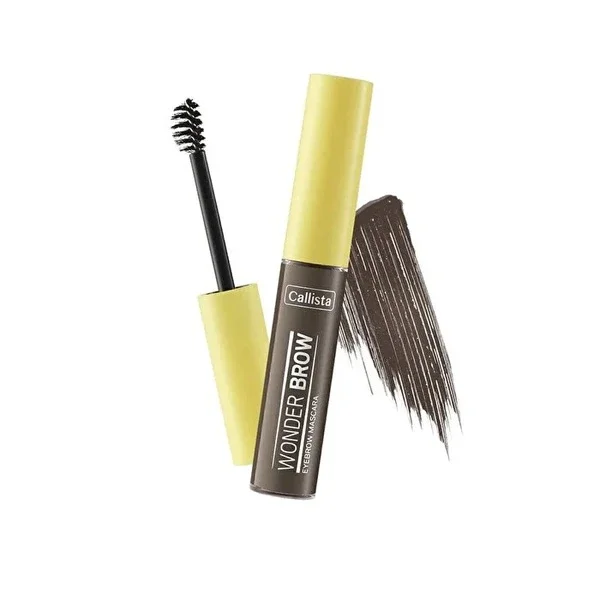 Callista Wonder Brow Eyebrow Mascara Eyebrow Mascara 03 Dark Brown 1 pcs