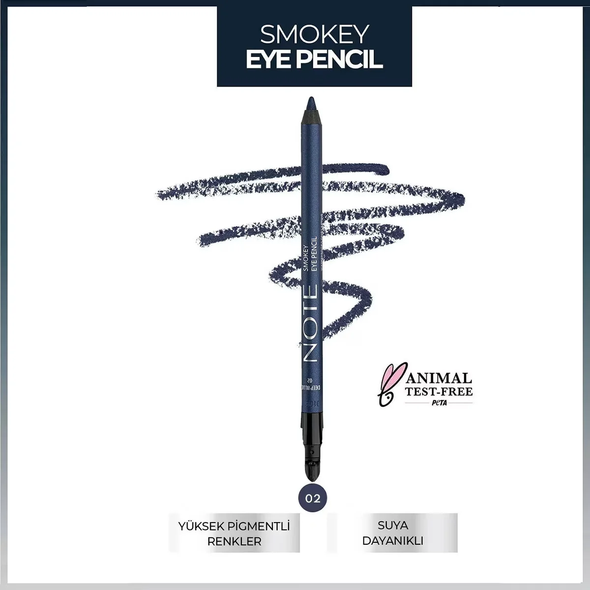 Note Wasserfester Dual-Tip Eyeliner Stift