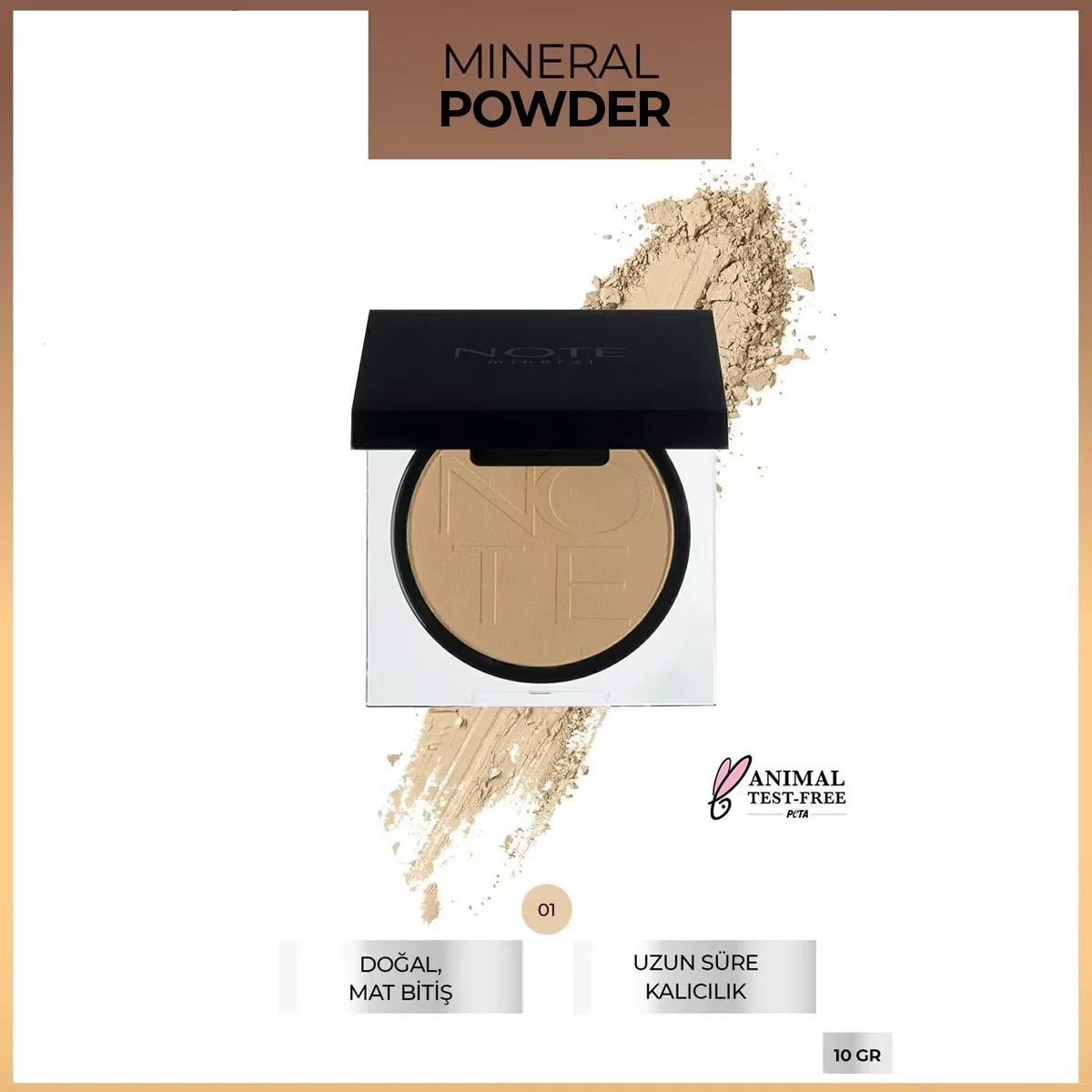 Note Mineral Powder No:01 10 gr