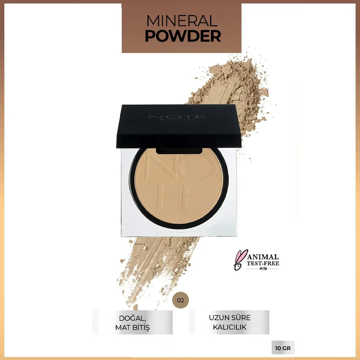 Note Mineral Powder No:02 10 gr