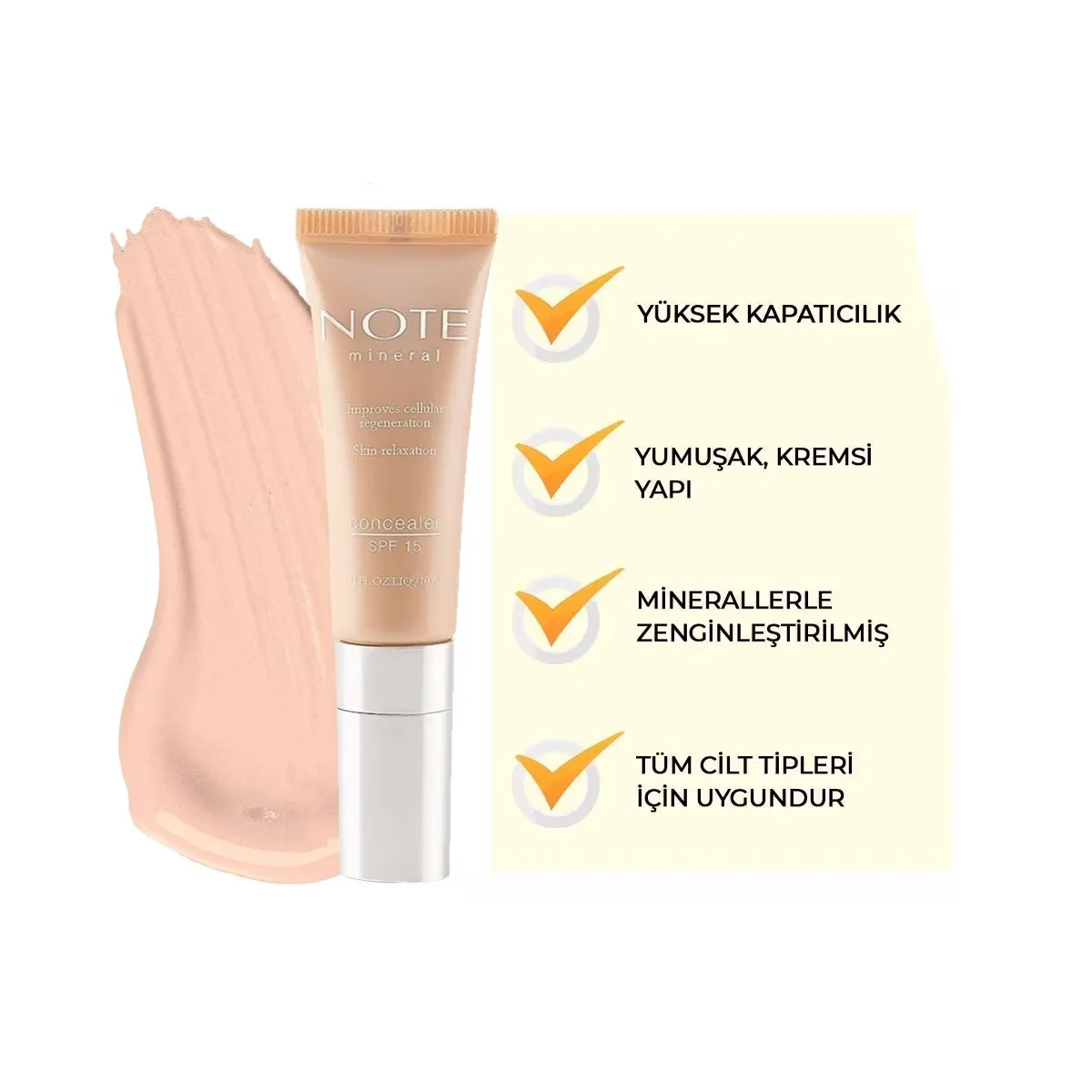 Note Mineral Concealer 201
