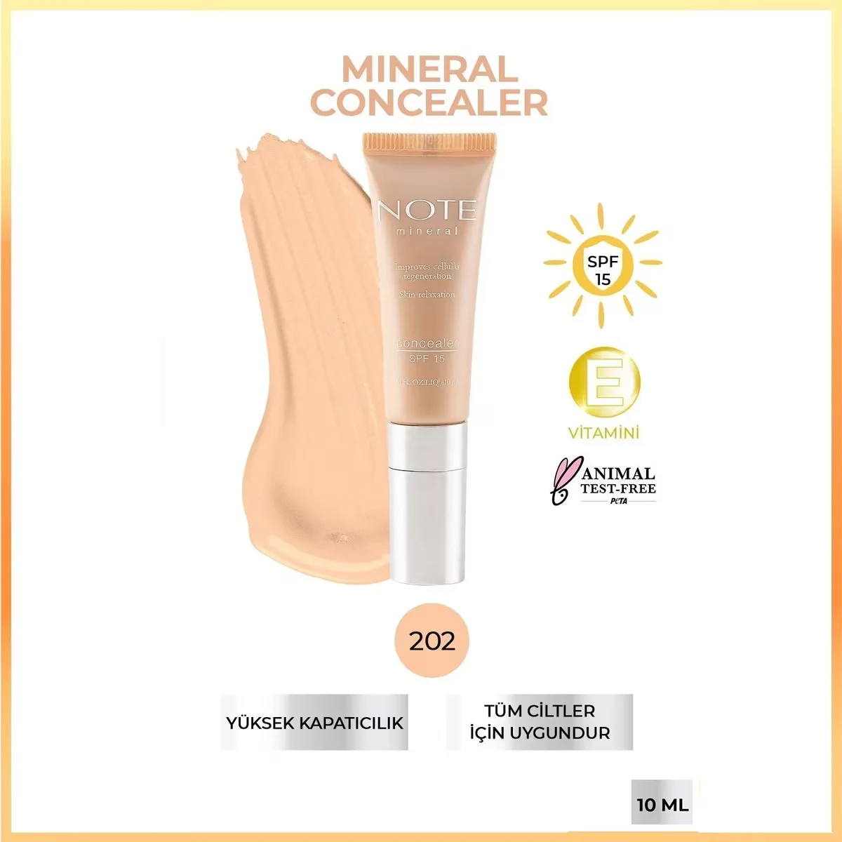 Note Mineral Concealer 202
