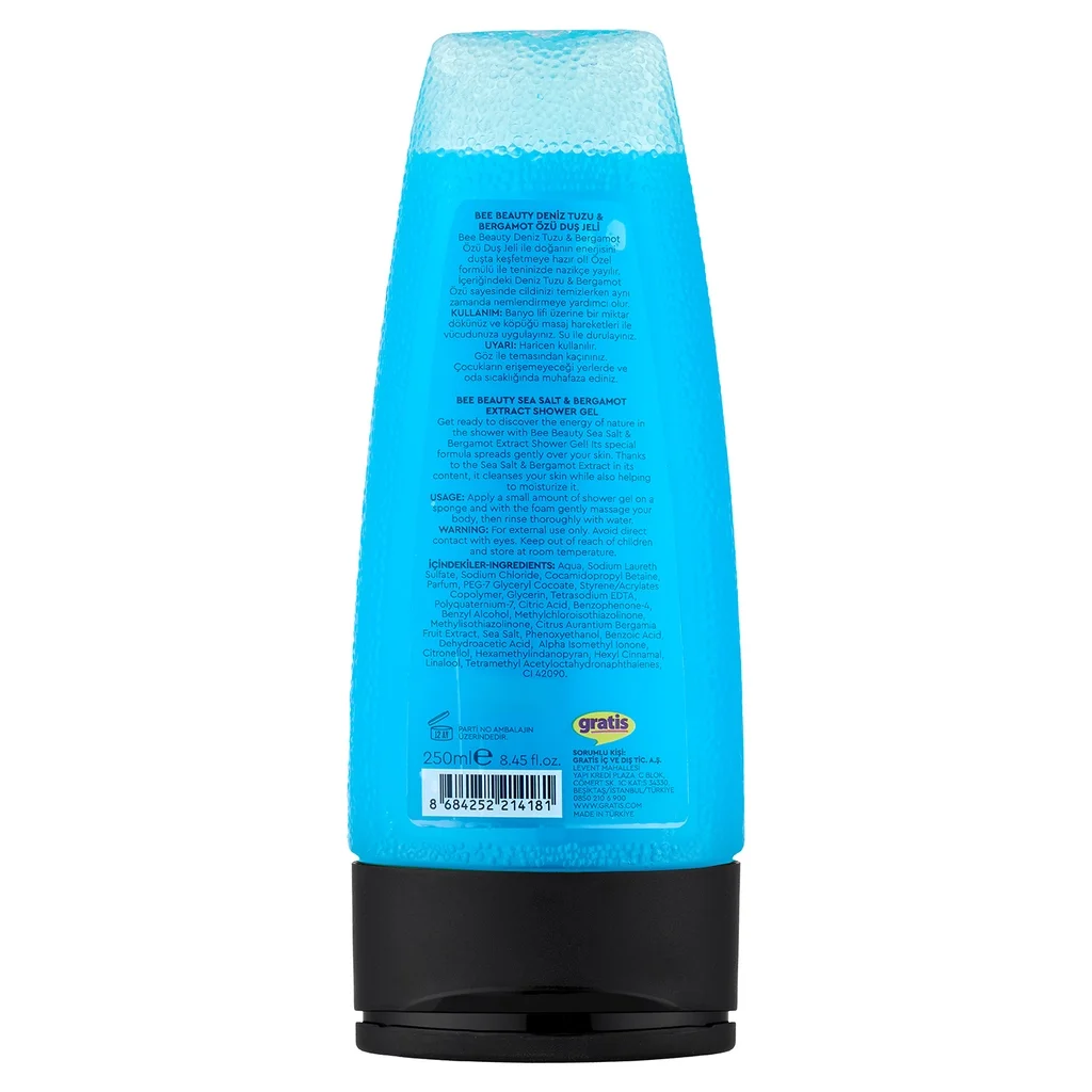 Bee Beauty Sea Salt And Bergamot Shower Gel 250 ml