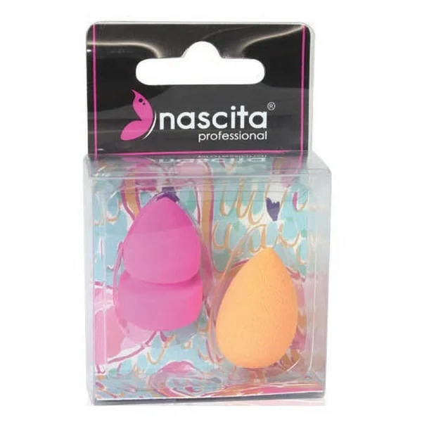 Nascita 2-pcs Non-latex Mini Makeup Sponge Set -0056