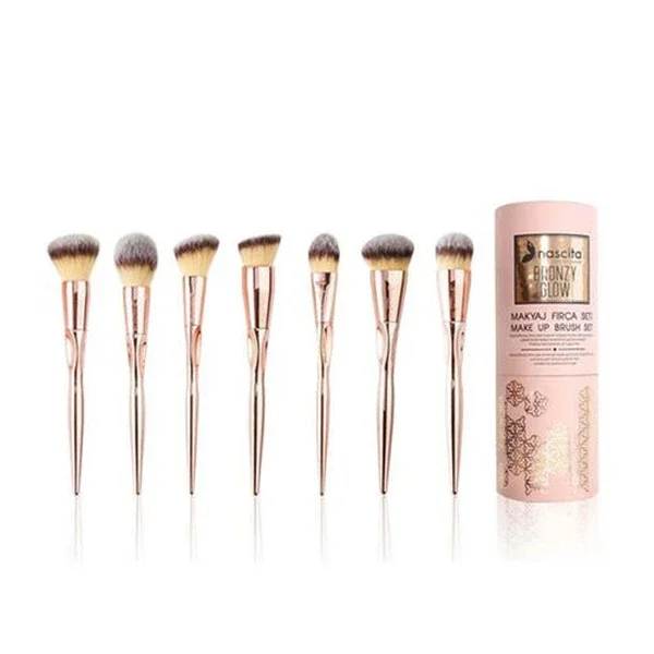 Nascita Bronzy Glow 7-pcs Makeup Brush Set
