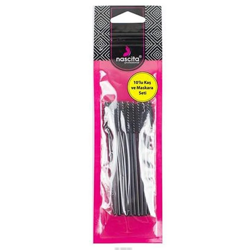 Nascita 10 eyebrow And Mascara Brush Set