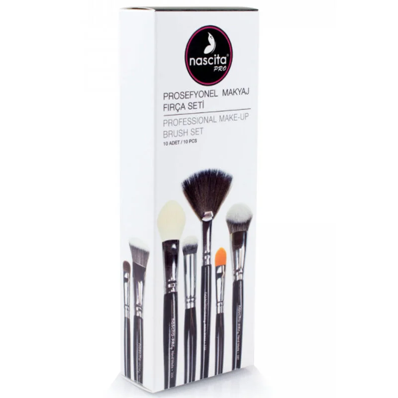 Nascita Pro Makeup Brush Set 10 pcs