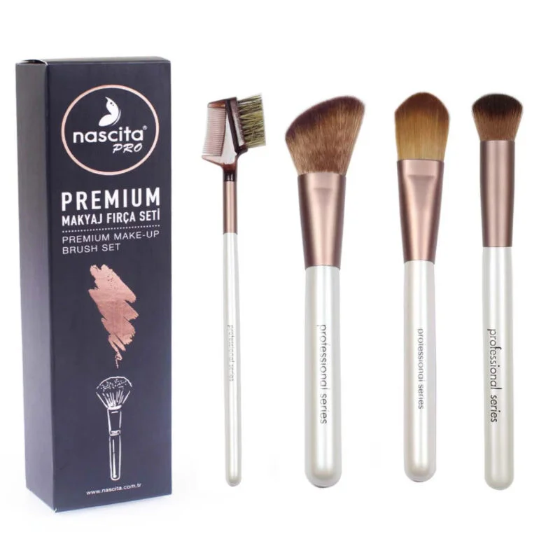 Nascita Pro Premium Makeup Brush Set Of 4