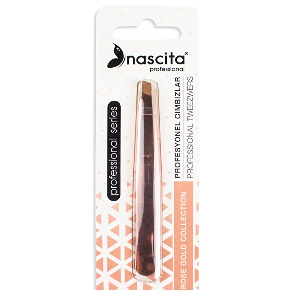 Профессиональные пинцеты Nascita Rose Gold