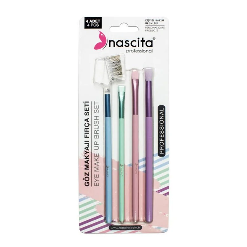 Nascita Practical 4-pcs Eye Makeup Brush Set - 73
